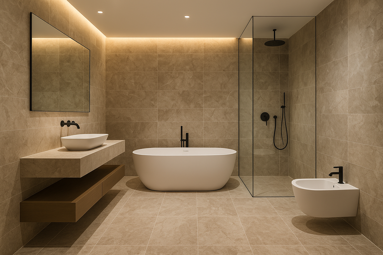 stone bathroom luxury modern