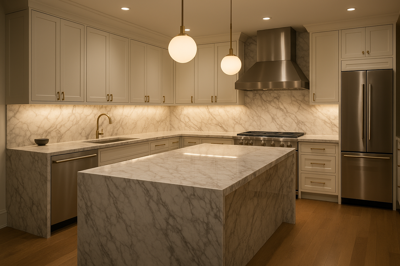 marble luxury kitchen